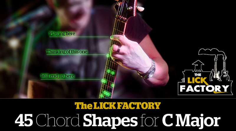 45 Chord Shapes for C Major Feature Image